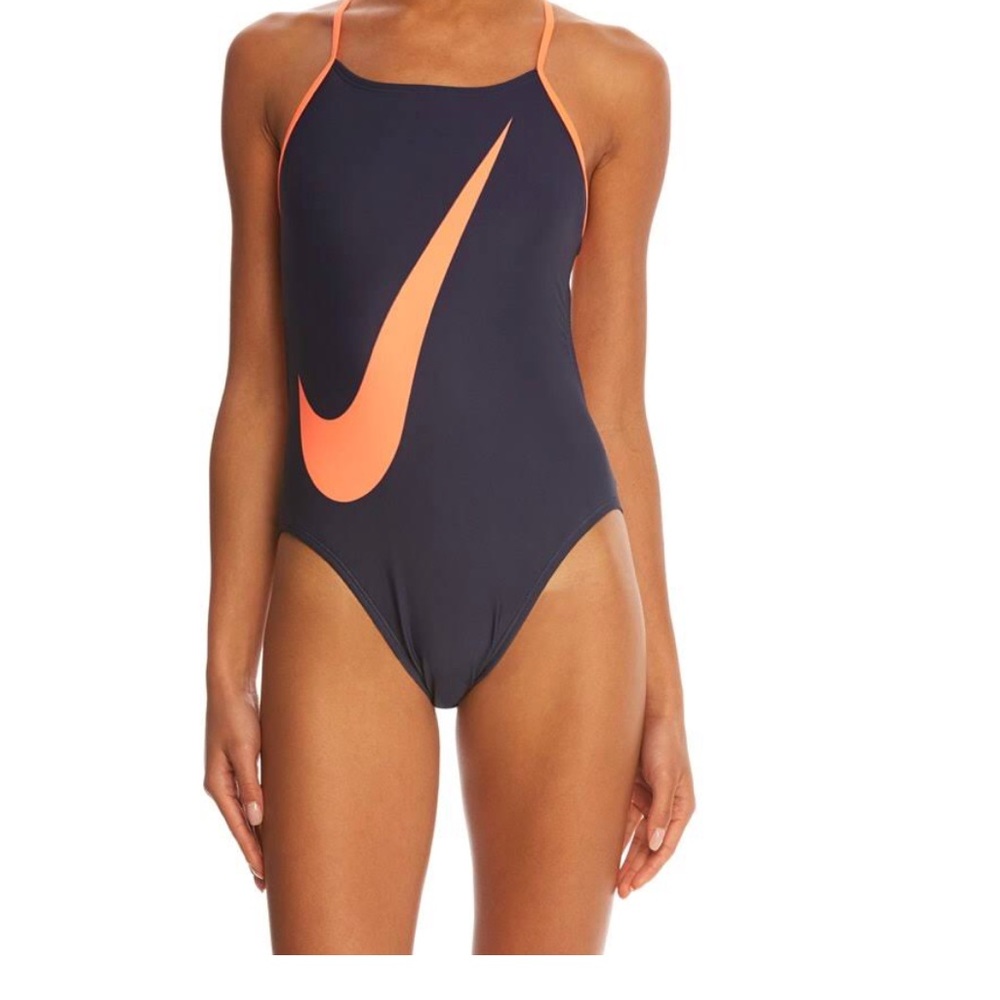 Nike big swoosh one-piece swimsuit!