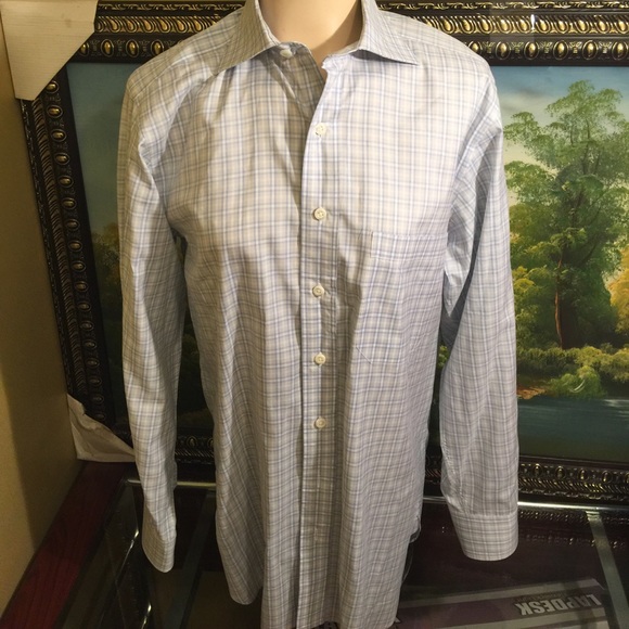 BEAUTIFUL PAUL STUART SHIRT 100% COTTON - Picture 3 of 4