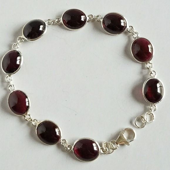 Garnet Bracelet - Picture 2 of 3