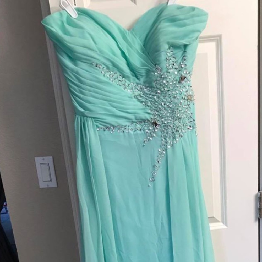 Mint Jewel Gown