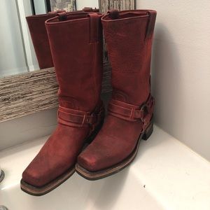Frye harness boot