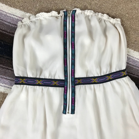 UO Ecote Sleeveless Mini Dress Aztec Detail Medium - Picture 3 of 7