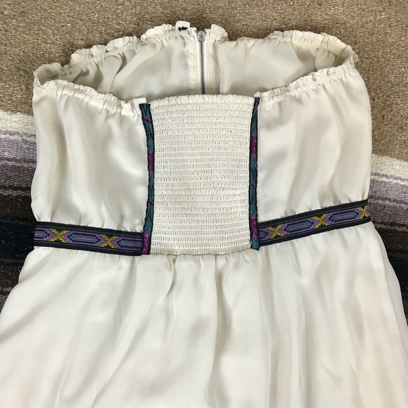 UO Ecote Sleeveless Mini Dress Aztec Detail Medium - Picture 6 of 7