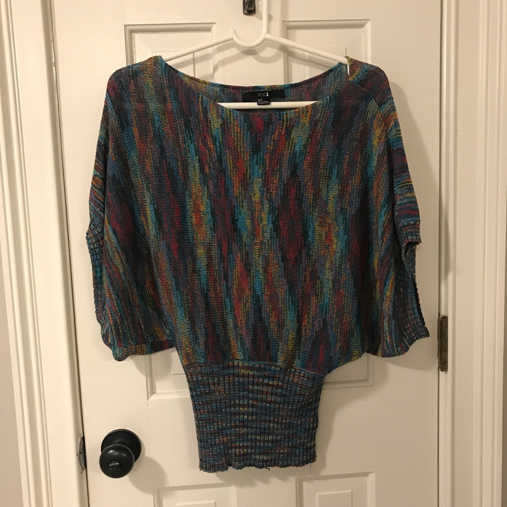 Multicolored sweater