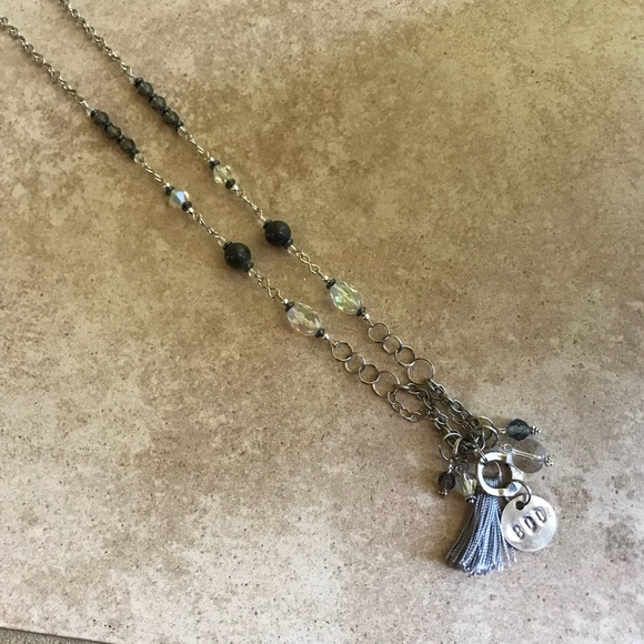 Handmade 👻 hand stamped “Boo” necklace - Picture 7 of 7