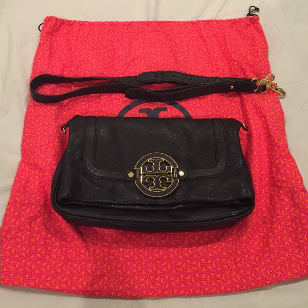Tory Burch Amanda Fold-Over Crossbody Bag