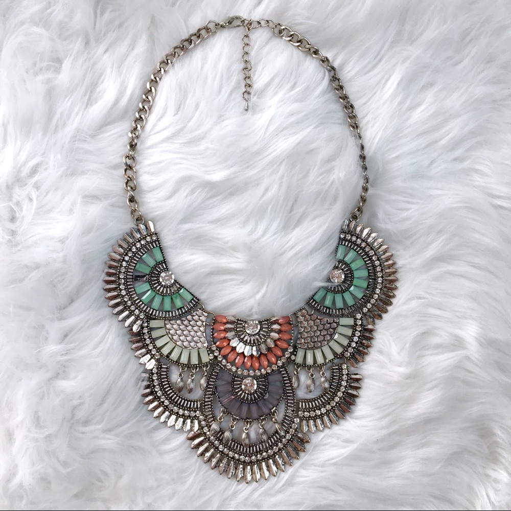*SOLD* 💎FOREVER 21 Oversized Tribal Necklace