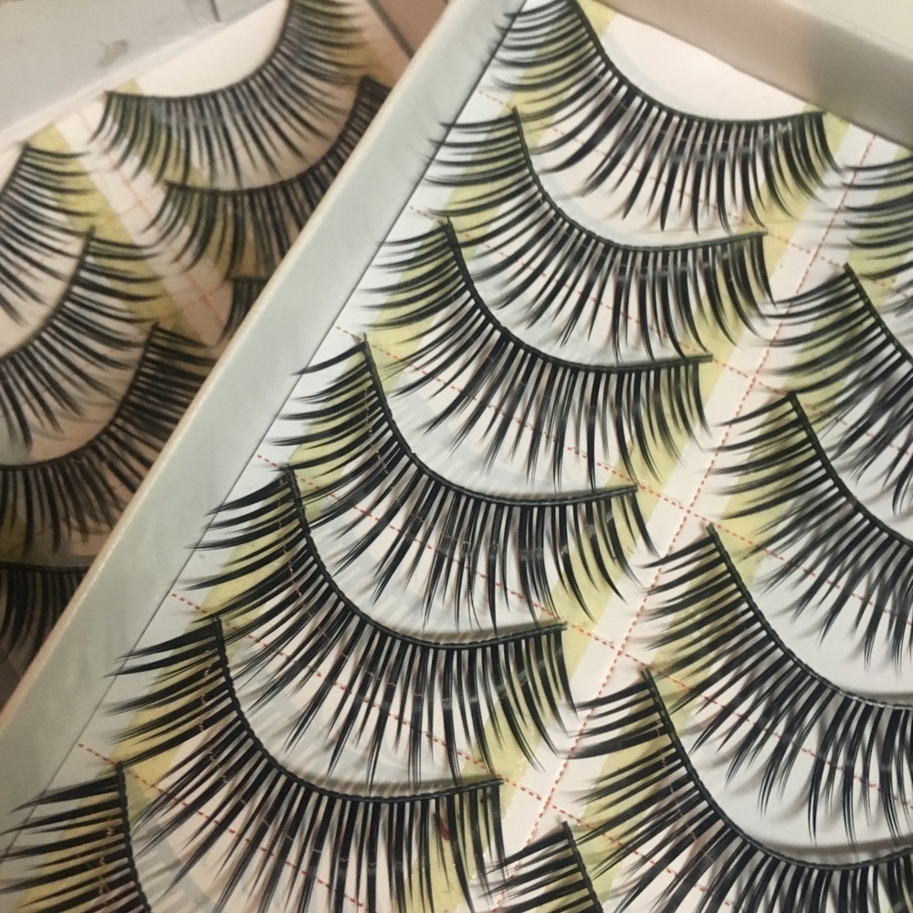 13 pairs false eye lashes / eyelash. Moving sale.