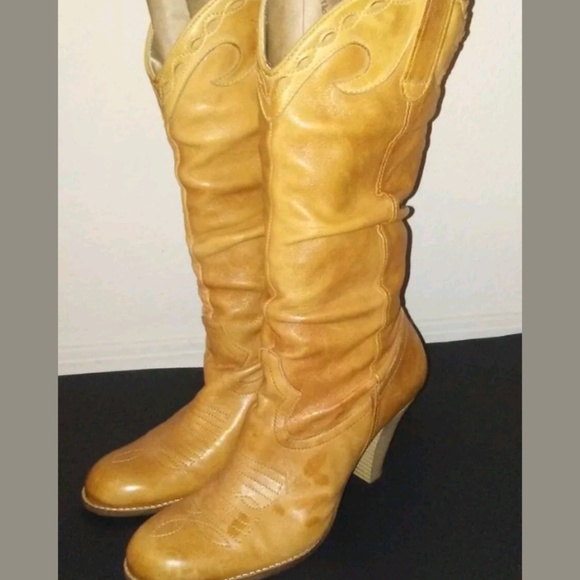 Jessica Simpson cowboy boots sz 8 women - Picture 5 of 8