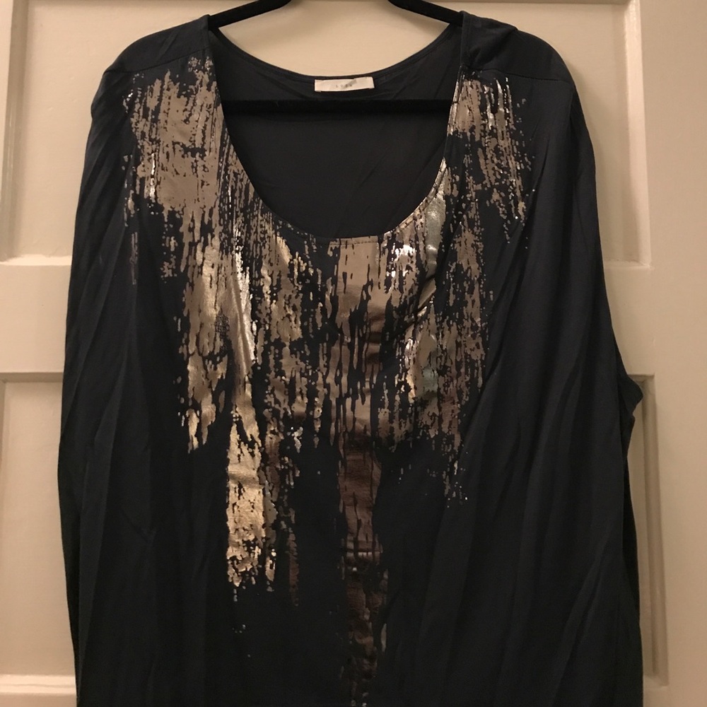LUSH metallic top