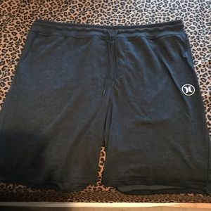 Nwot hurley nike dri-fit shorts, gray....sz.2xl