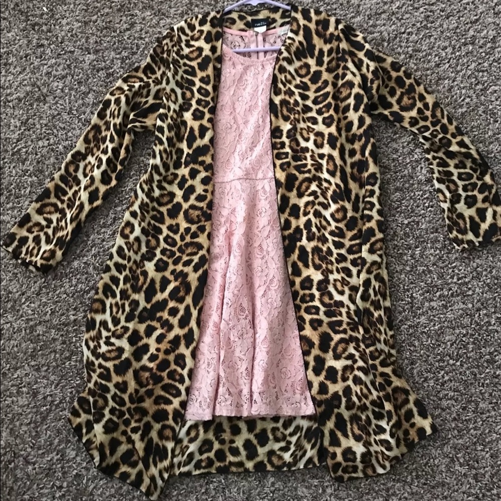 Rue 21 Leopard Long Sleeve Cover
