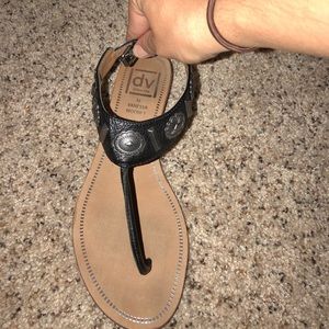 Dolce Vita Black strap sandals