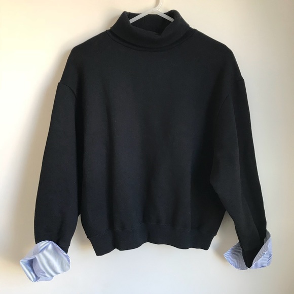 JIKICHI Sweaters - JKICHI Hybrid Sweater Sweatshirt Black