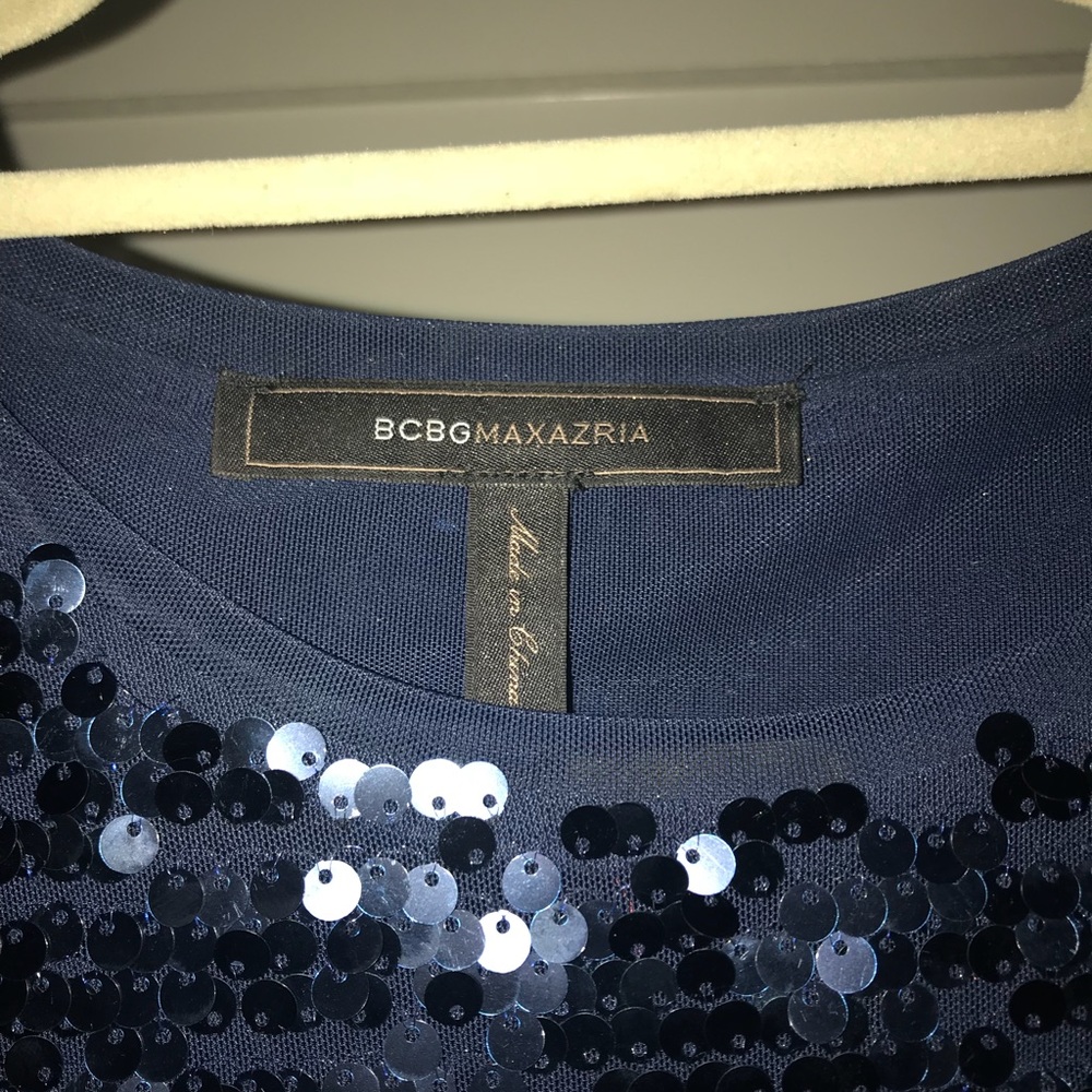 BCBG Maxazria New Year’s Eve sequin dress