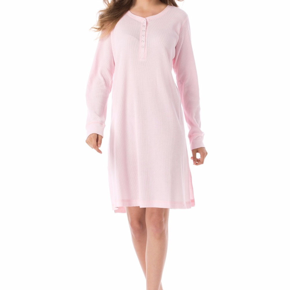 Dream-amp-Co-Roamans-Baby-Pink-Night-Gown-Sz-1-2-