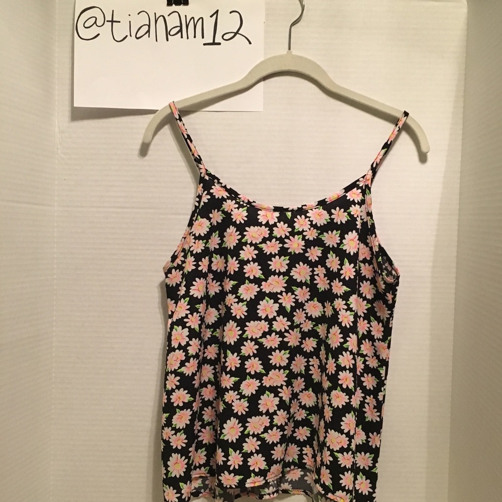 Floral tank top
