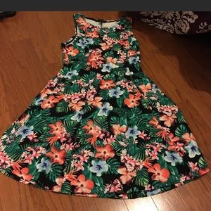 Tropical Skater dress