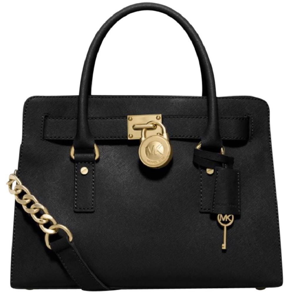 Black Hamilton michael Kors purse