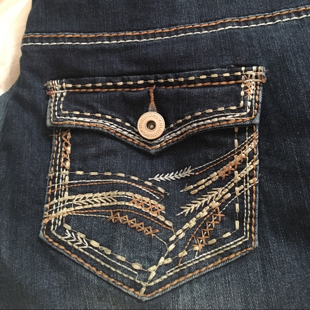Maurices denim jeans.