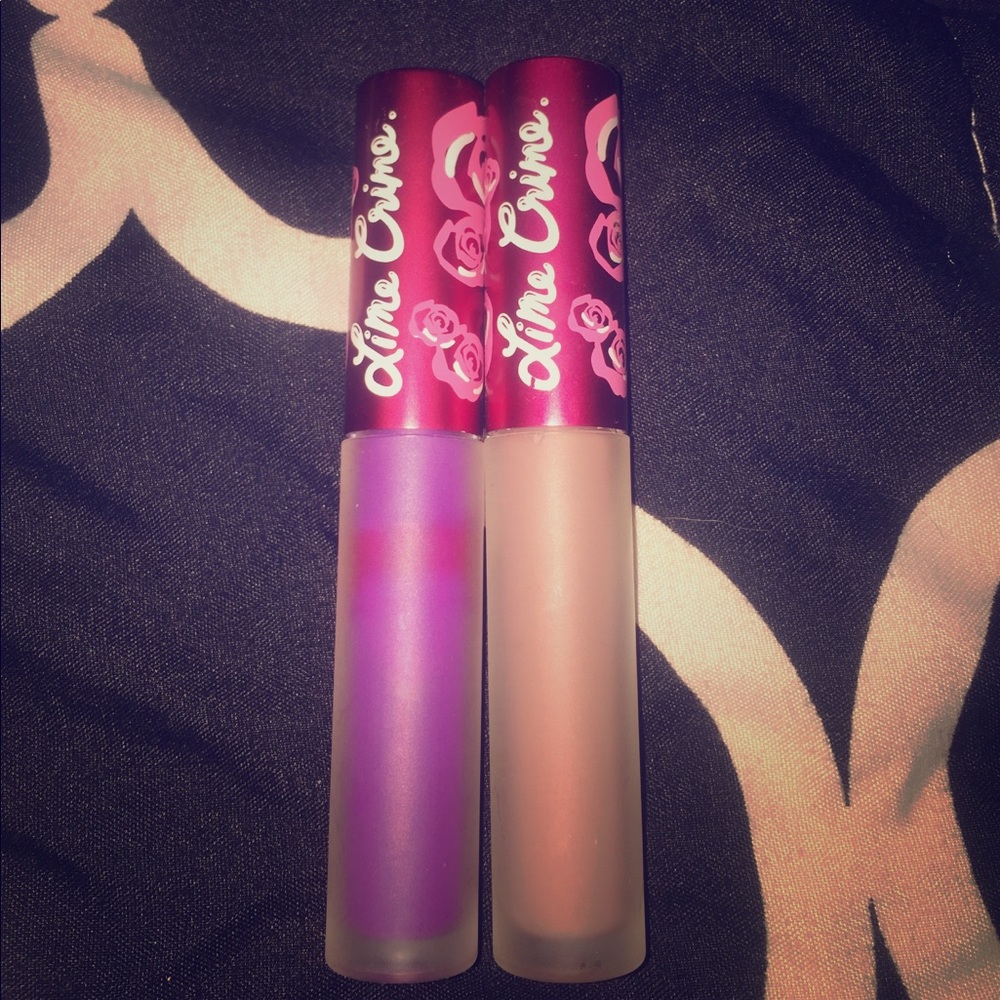 Lime crime lipsticks!