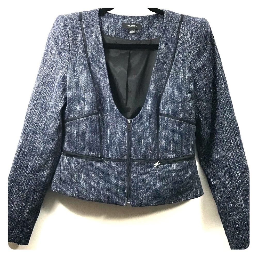 Ann Taylor Tweed Blazer