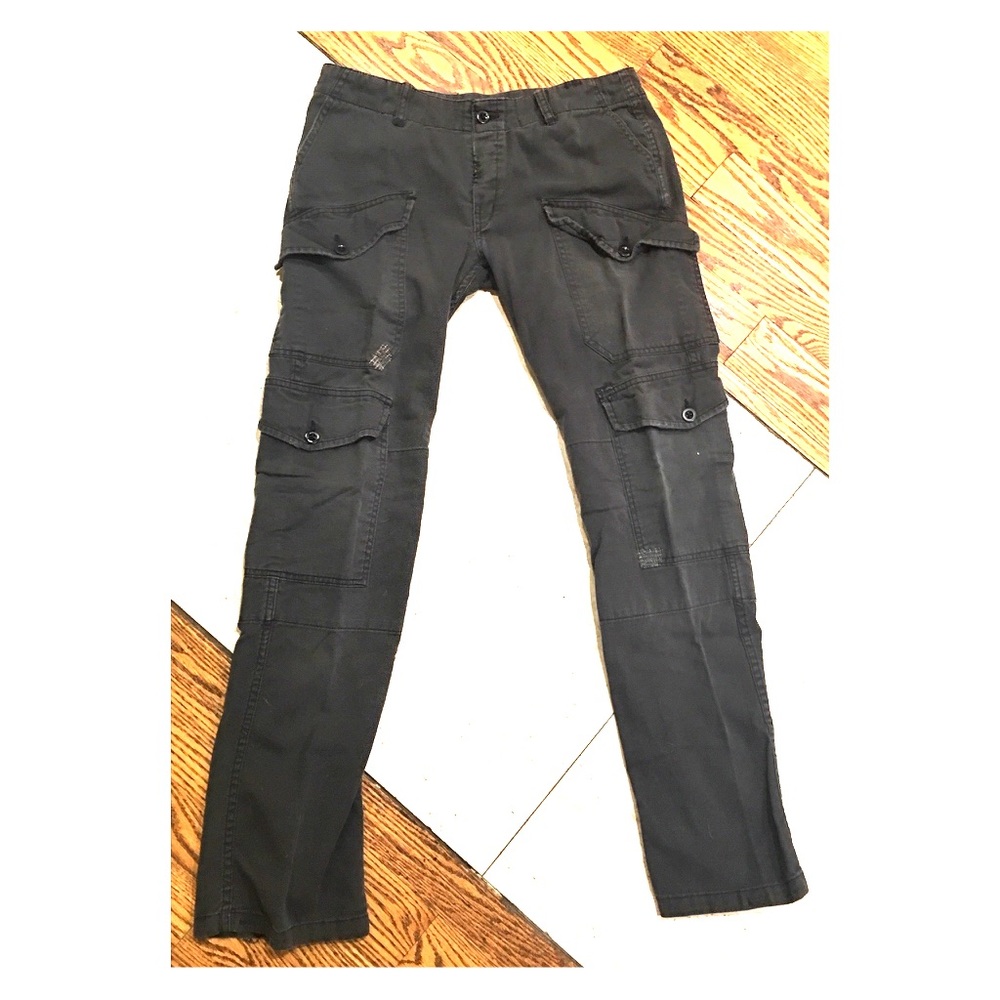 Ralph Lauren fitted navy cargo pants