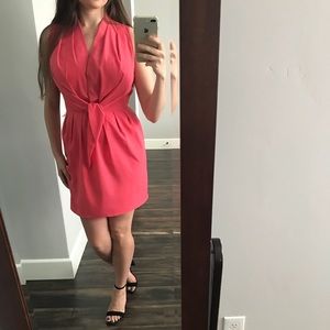 Faux wrap dress