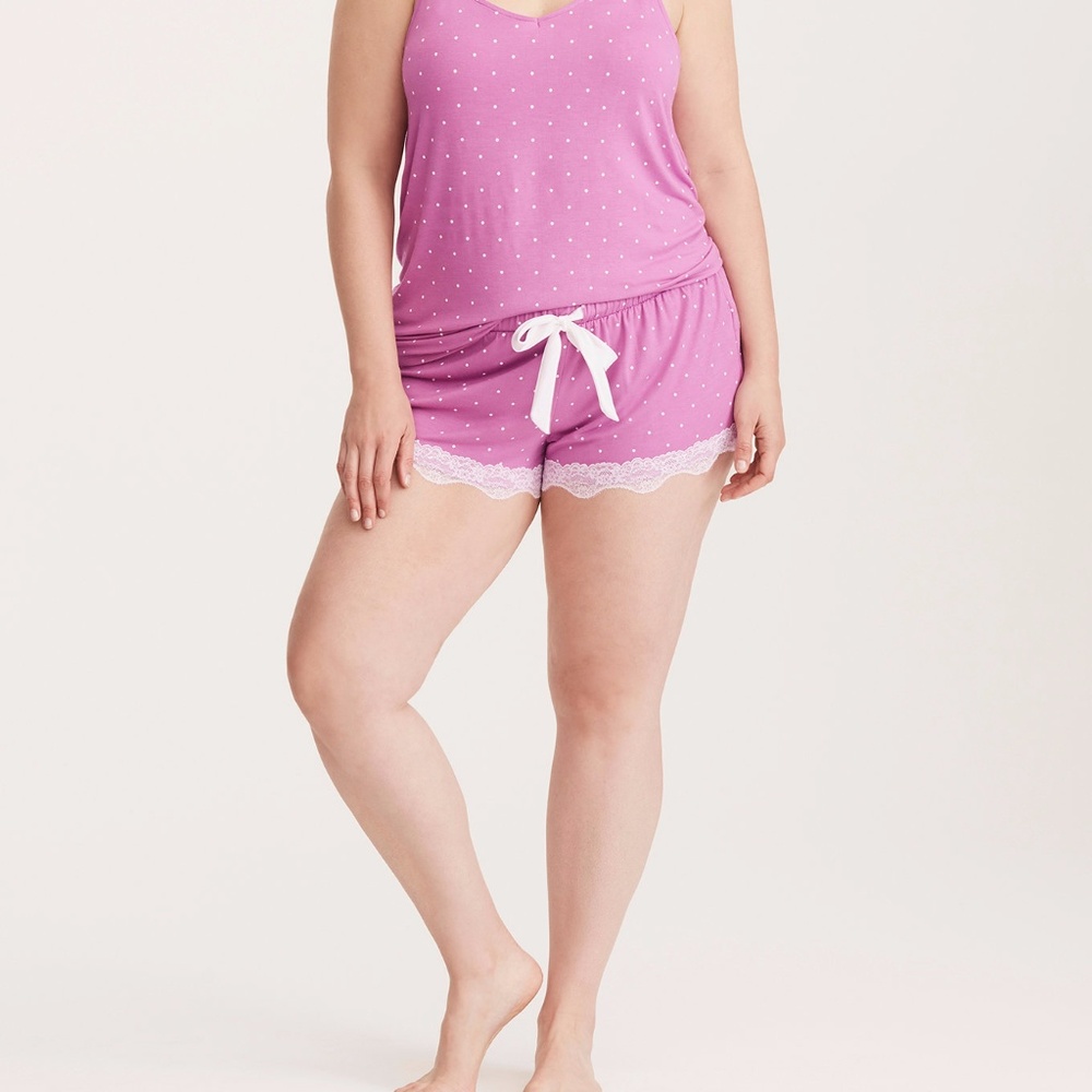 Torrid Pink Sleep Shorts Size 3X NWOT