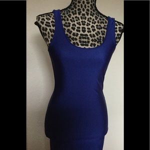 Blue party dress