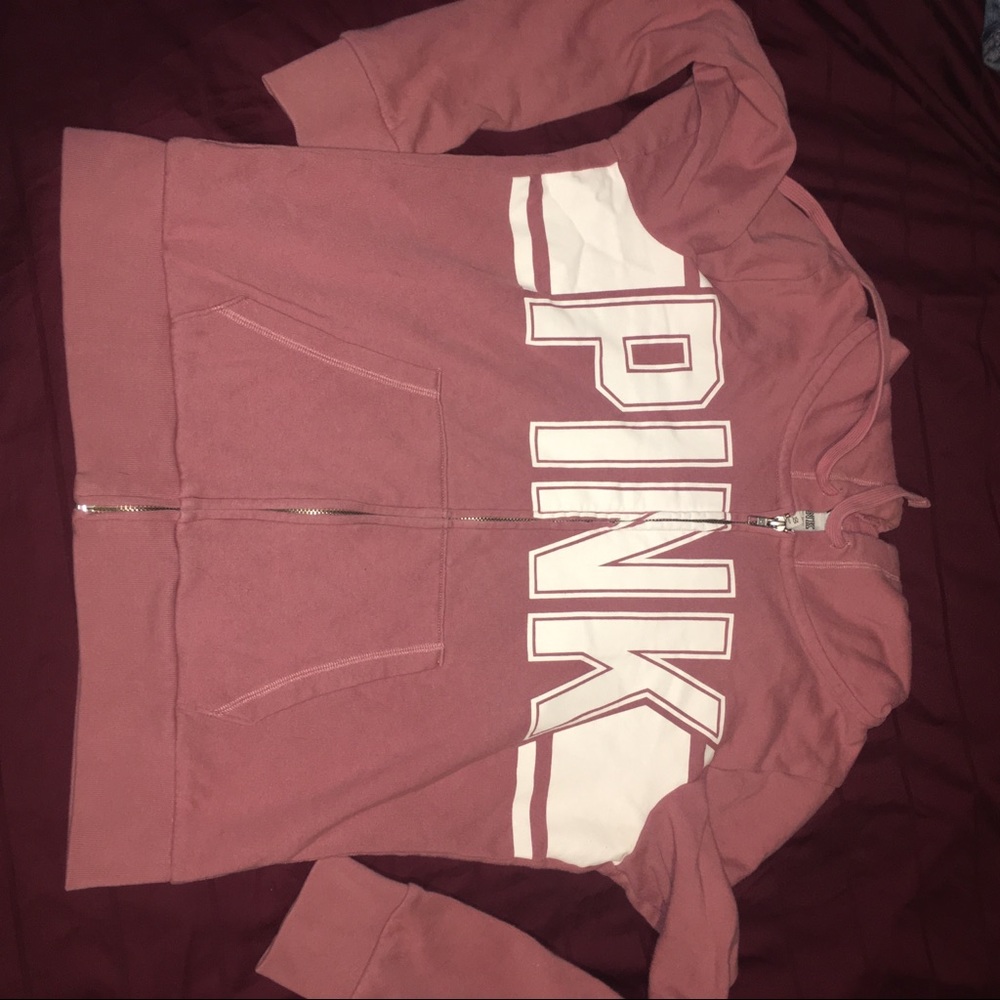 Victoria’s Secret PINK perfect zip up hoodie
