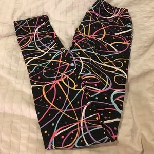 Lularoe 80s style leggings! OS new. Birthday