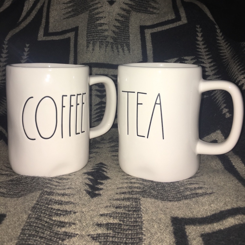 Rae Dunn "Coffee/Tea" Mug set