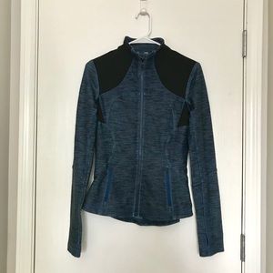 Lululemon Exercise Jacket Black and Blue Lululemon Exercise Jacket Black and Blue