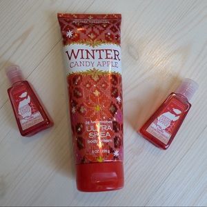 New Bath and Body Works Winter Candy Apple Cream + New Bath and Body Works Winter Candy Apple Cream +