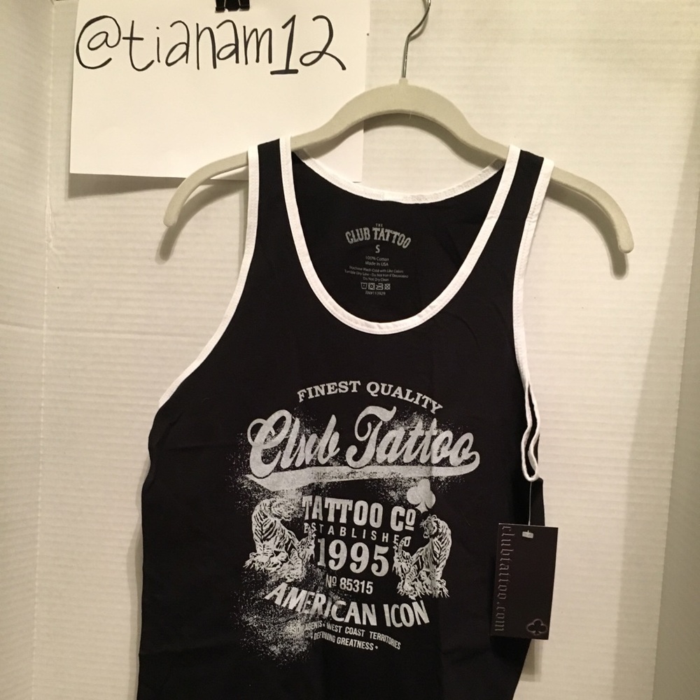 Club Tattoo blank tank