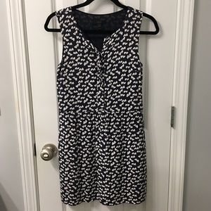 J. Crew Navy Heart Dress J. Crew Navy Heart Dress