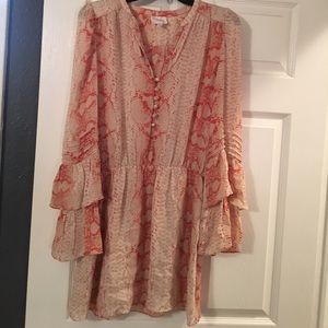 Parker xs ruffle dress Parker xs ruffle dress