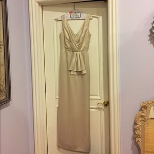 Lela Rose Bridesmaid Champagne Gown/Dress