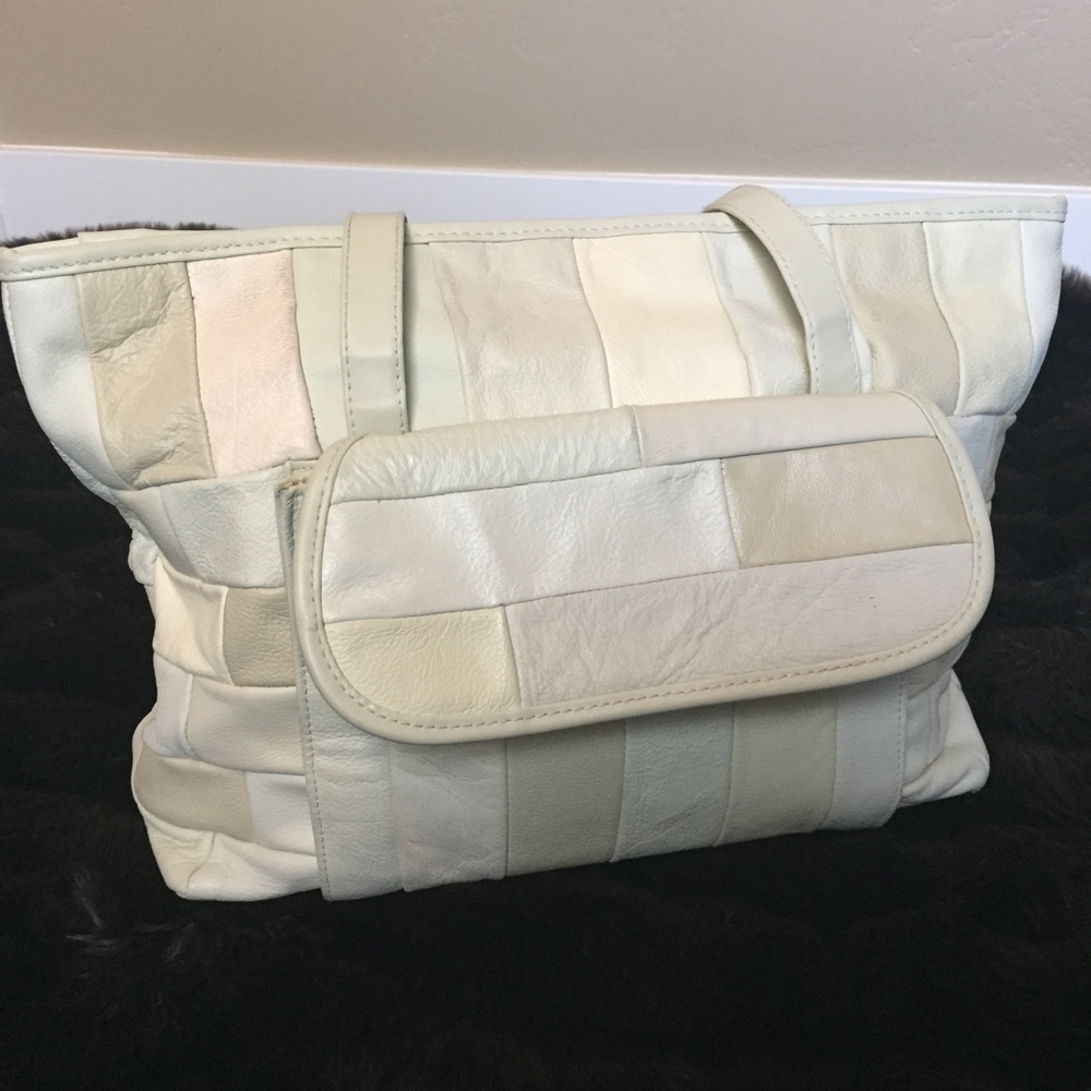 💎2 x $15💎 Vintage Leather Boho Patchwork Purse