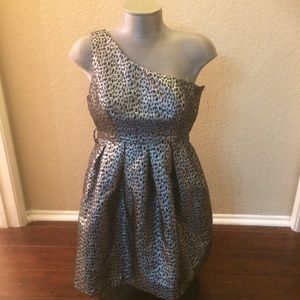 🎉New Listing F21 One Shoulder Animal Print Dress