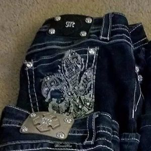 Miss me jeans size 30/30 only worn twice.
