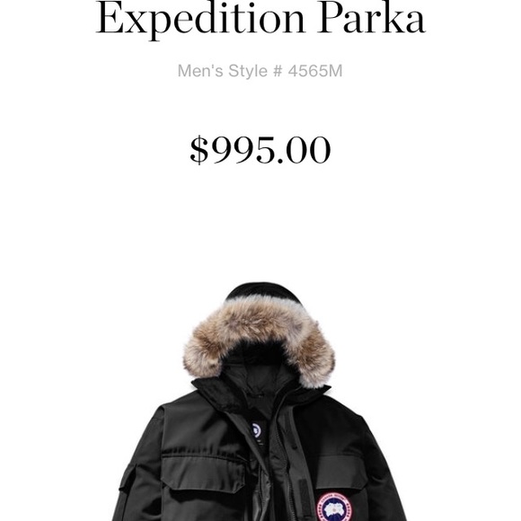 canada goose expedition parka mens style# 4565m canada goose expedition parka mens style# 4565m