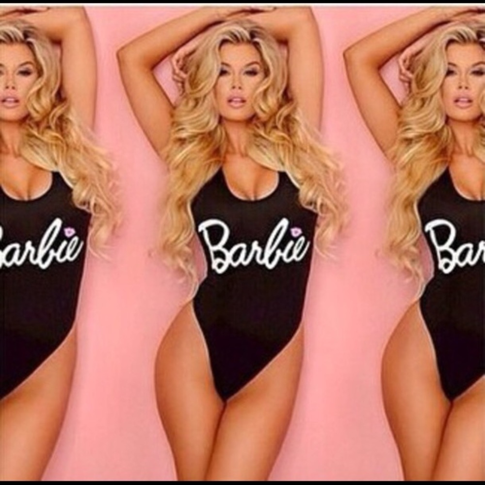 ✨Will Restock! Black Barbie One Piece Monokini ✨ - Picture 2 of 3