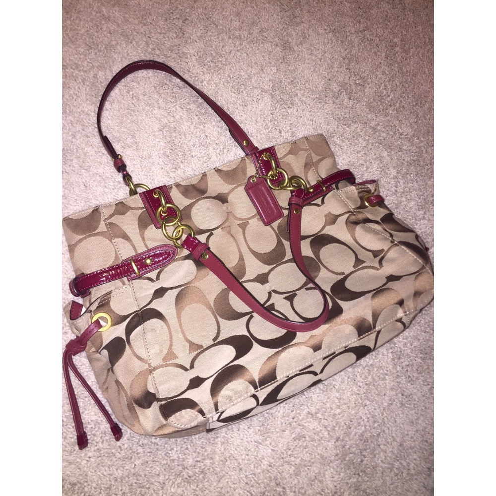 Coach tote purse