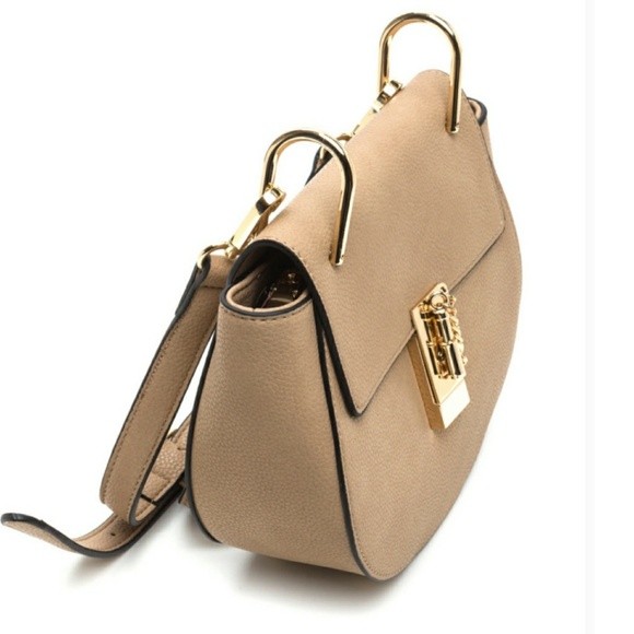 Designer Inspired 🗝 Down Faux Leather Saddle Bag - Picture 3 of 6