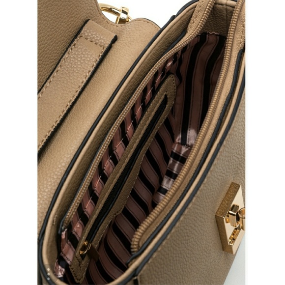 Designer Inspired 🗝 Down Faux Leather Saddle Bag - Picture 5 of 6