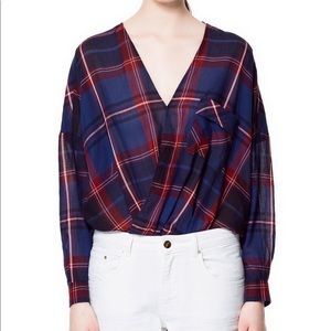 Zara Crossover Blouse Zara Crossover Blouse
