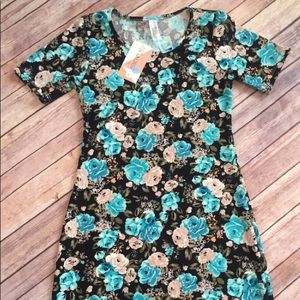 Small Floral Auburn dress - P!phany