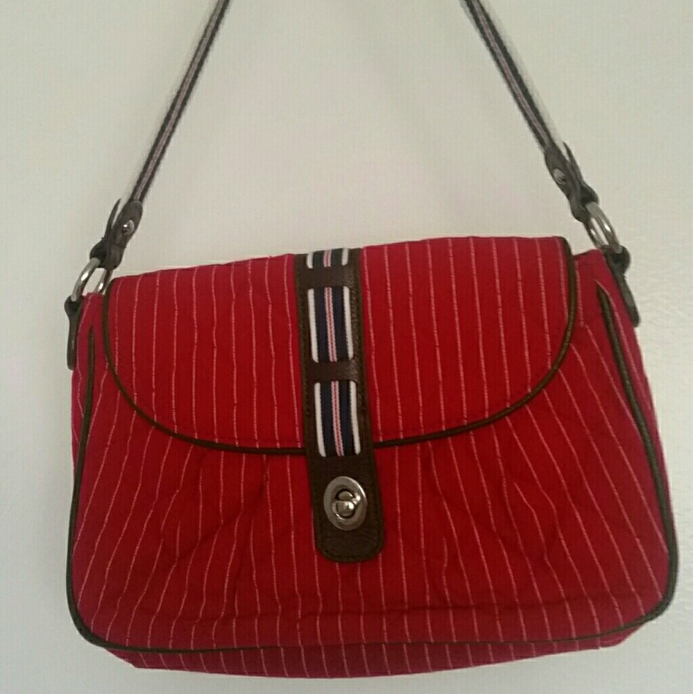 Red Vera Bradley handbag